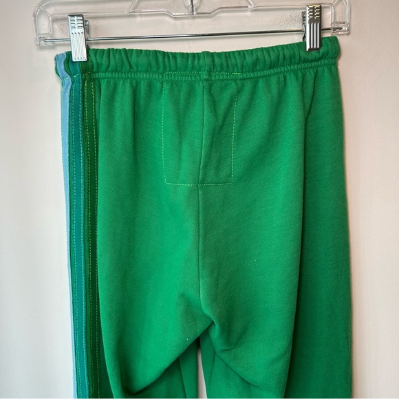Aviator Nation 5 Stripe Sweatpants Green Size Extra Small - Picture 6 of 12